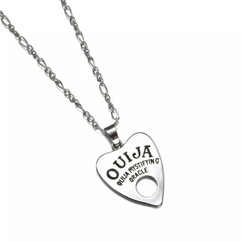 Ouija Mystifying Oracle Planchette Necklace